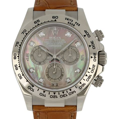 rolex daytona weissgold mit metherit|Rolex daytona 116519.